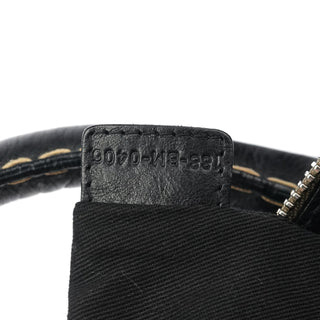 Chloé Black Leather Edith Tote Bag