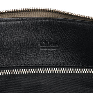 Chloe Black Leather Edith Tote Bag