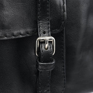 Chloe Black Leather Edith Tote Bag