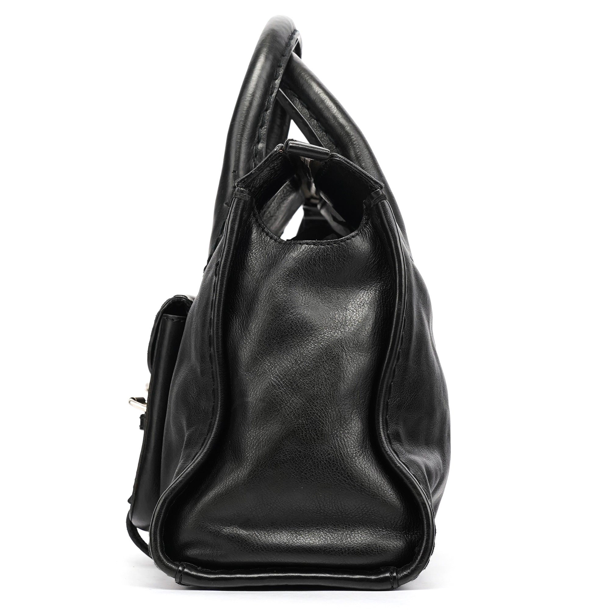 Chloé Sac cabas Edith en cuir noir