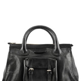 Chloé Sac cabas Edith en cuir noir