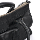 Chloe Black Leather Edith Tote Bag