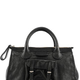 Chloe Black Leather Edith Tote Bag