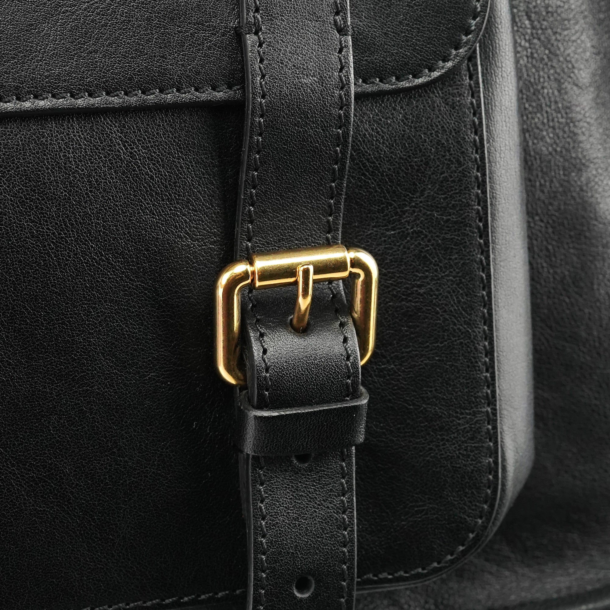 Chloé Black Leather Edith Tote Bag