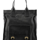 Chloé Black Leather Edith Tote Bag
