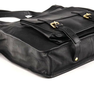 Chloé Black Leather Edith Tote Bag