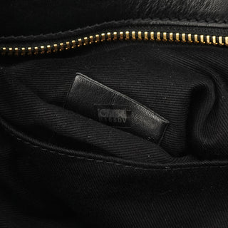 Chloé Black Leather Edith Tote Bag