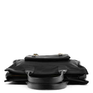 Chloé Black Leather Edith Tote Bag