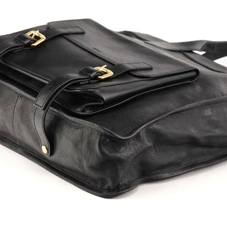 Chloé Black Leather Edith Tote Bag