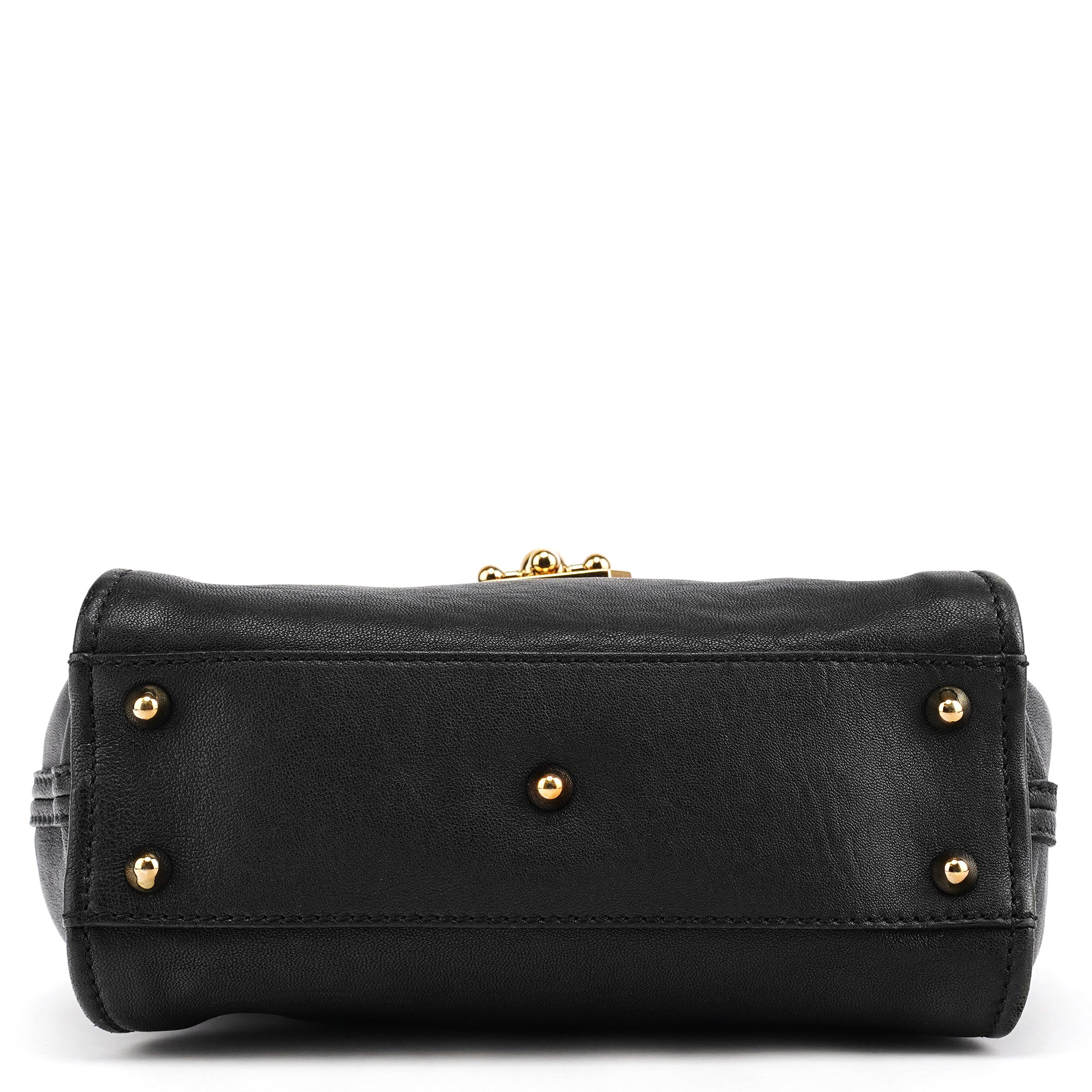 Chloé Black Leather Elsie 2-Way Bag