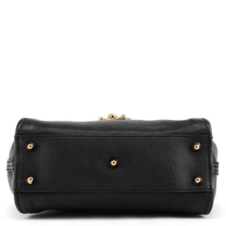 Chloé Black Leather Elsie 2-Way Bag