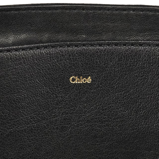 Chloé Black Leather Elsie 2-Way Bag