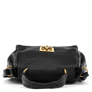 Chloé Black Leather Elsie 2-Way Bag