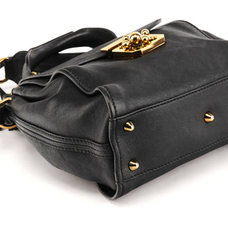 Chloé Black Leather Elsie 2-Way Bag