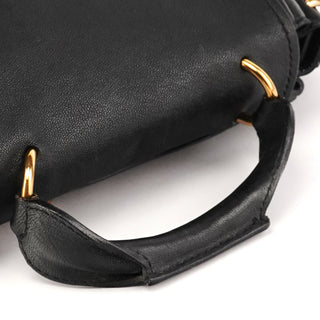 Chloé Black Leather Elsie 2-Way Bag