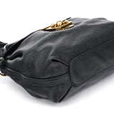 Chloe Black Leather Elsie 2-Way Top Handle Bag