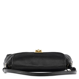 Chloe Black Leather Elsie Mini Shoulder Bag