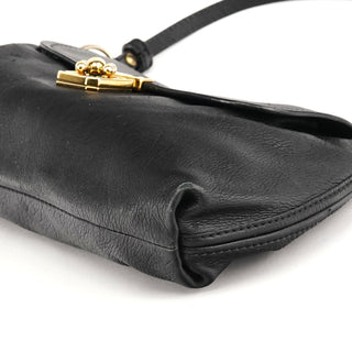Chloe Black Leather Elsie Mini Shoulder Bag