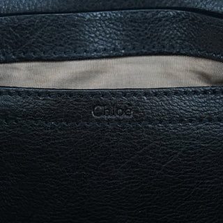 Chloe Black Leather Elsie Mini Shoulder Bag