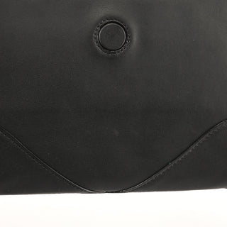Chloé Black Leather Flap Shoulder Bag