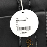 Chloé Black Leather Front Pocket Tote Bag
