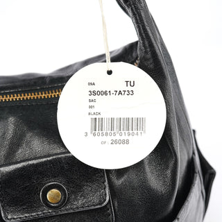 Chloe Black Leather Heloise 2-Way Bag