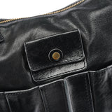 Chloé Heloise 2-Way Tasche aus schwarzem Leder