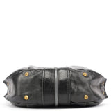 Chloé Heloise 2-Way Tasche aus schwarzem Leder