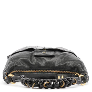 Chloe Black Leather Heloise 2-Way Bag