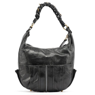 Chloe Black Leather Heloise 2-Way Bag