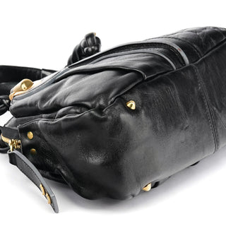 Chloe Black Leather Héloise Tote Bag