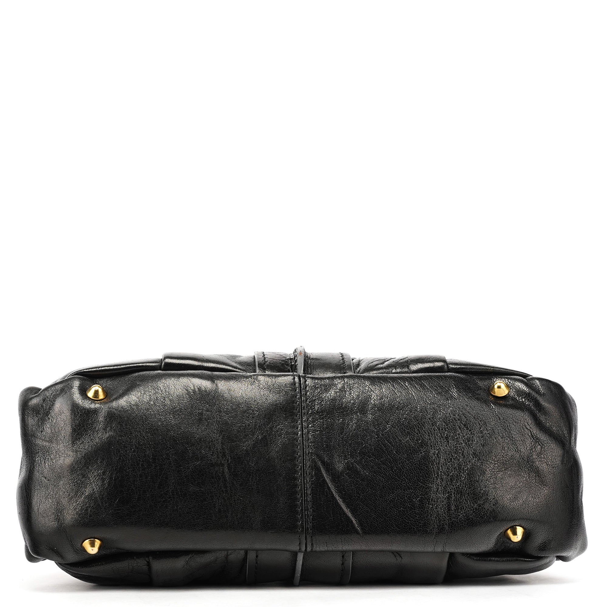Chloe Black Leather Héloise Tote Bag