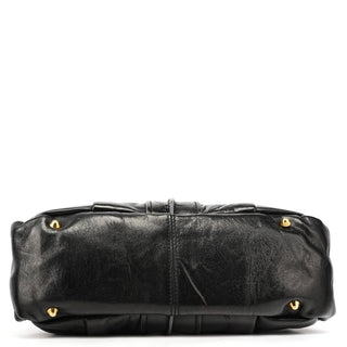 Chloe Black Leather Héloise Tote Bag