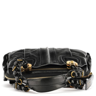 Chloe Black Leather Héloise Tote Bag