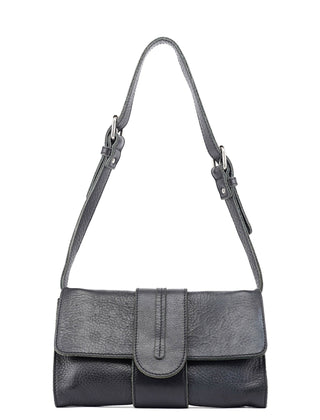 Chloé Black Leather Hobo Shoulder Bag