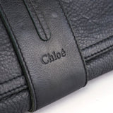 Chloé Sac hobo en cuir noir
