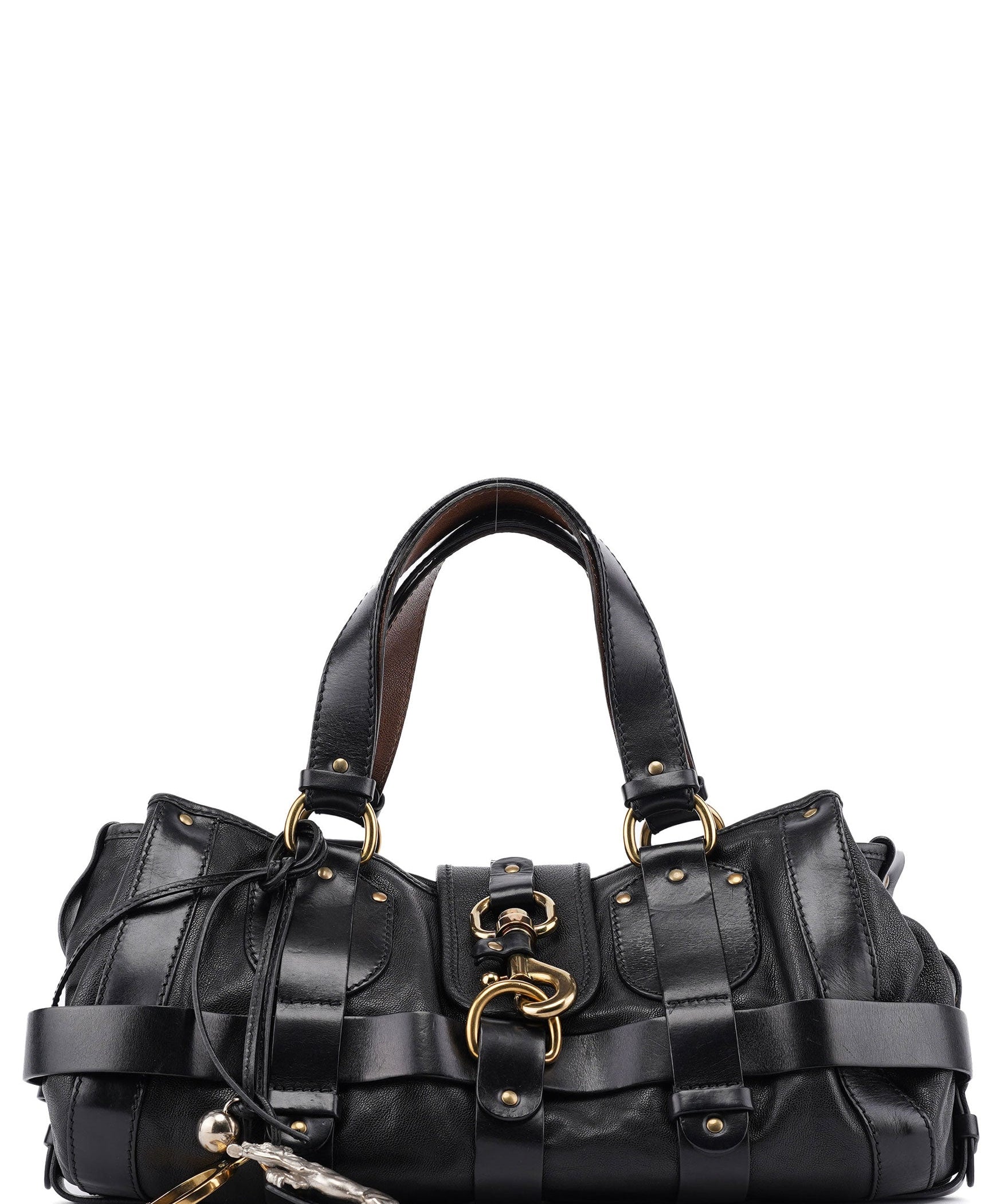 Chloé Black Leather Kerala Bag