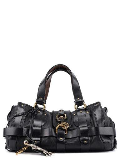 Chloé Black Leather Kerala Bag