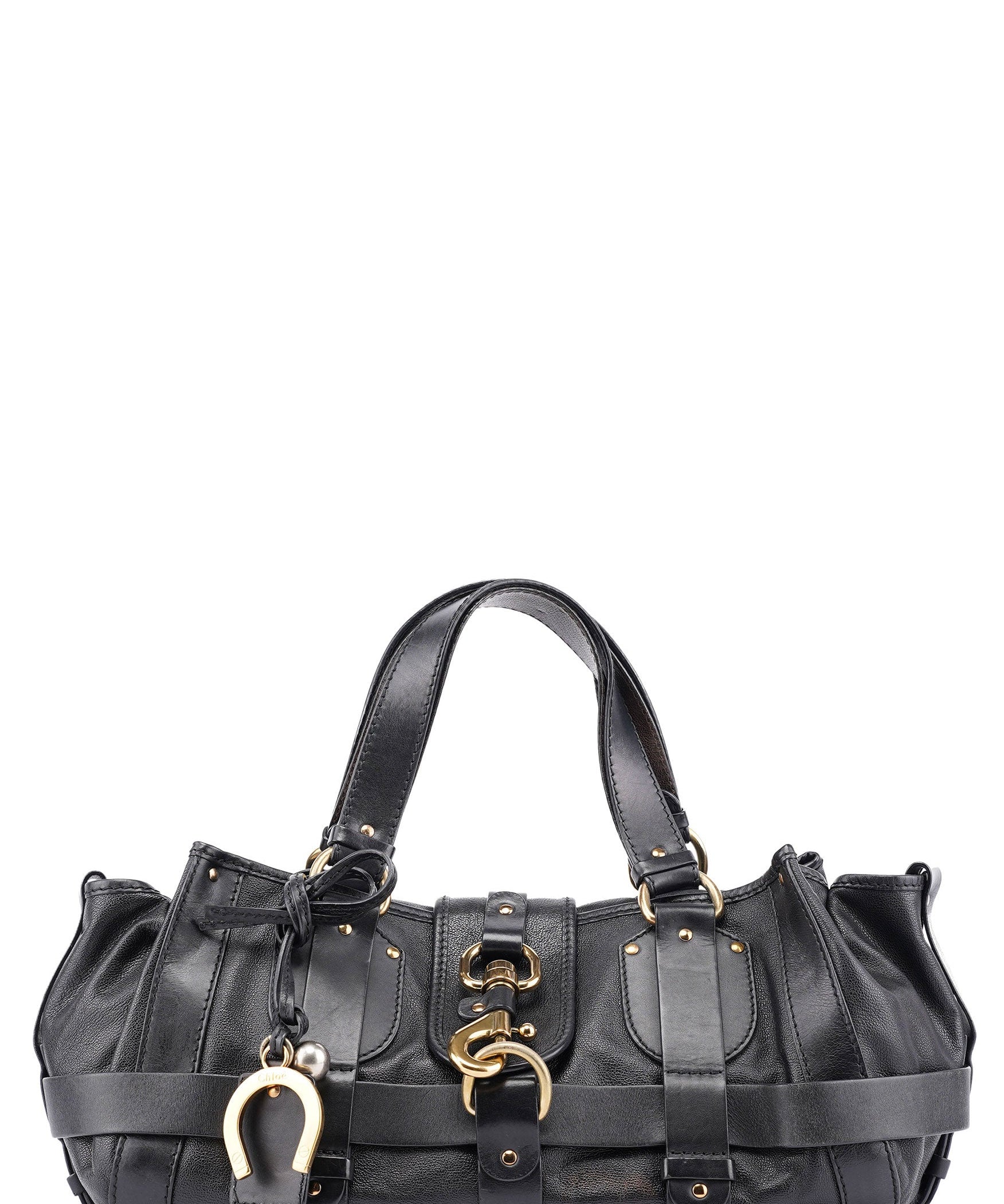Chloé Black Leather Kerala Bag