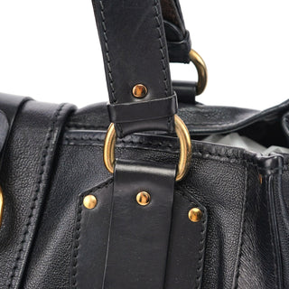 Chloé Black Leather Kerala Bag