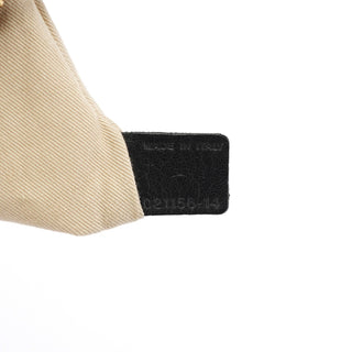 Chloe Black Leather Knotted Tote Bag