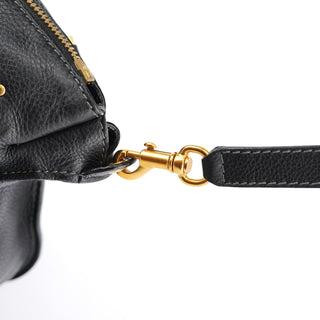 Chloe Black Leather Marcie 2-Way Bag