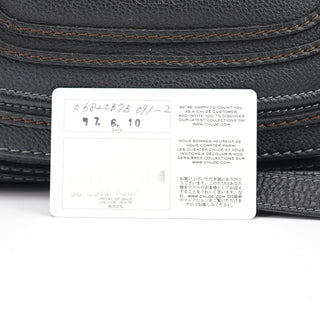 Chloe Black Leather Marcie 2-Way Bag