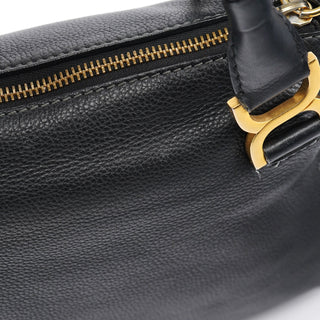 Chloe Black Leather Marcie 2-Way Bag