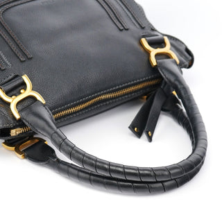 Chloe Black Leather Marcie 2-Way Bag