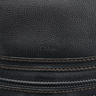 Chloe Black Leather Marcie 2-Way Bag