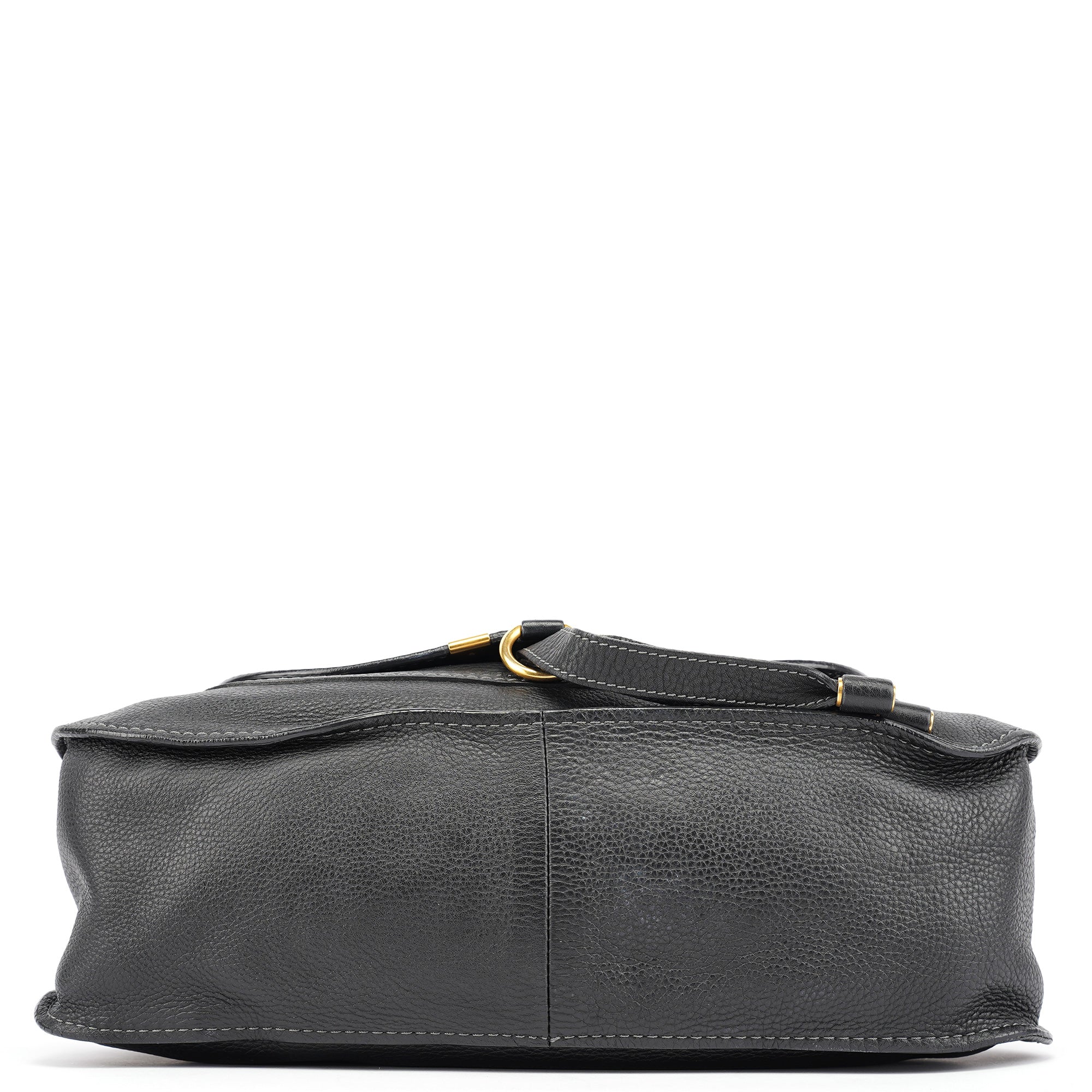 Chloe Black Leather Marcie 2-Way Bag