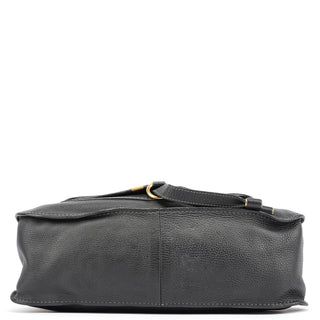 Chloe Black Leather Marcie 2-Way Bag