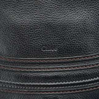 Chloe Black Leather Marcie 2-Way Bag