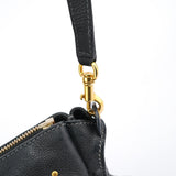 Chloé Sac deux portés Marcie en cuir noir